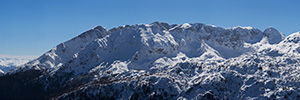 Žabljak i Durmitor sa Ražane Glavice Deep Panorama
